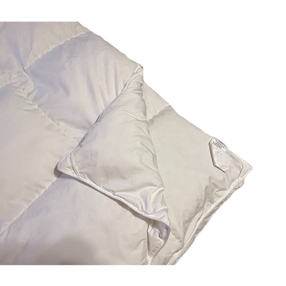 Puredown Full/Queen Down Comforter Chambered White Luxury Bedding 75 Down Light - Picture 3 of 4